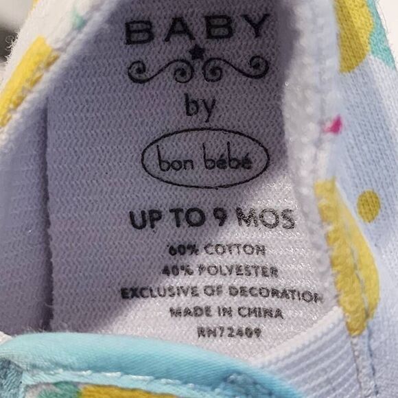 Baby By Bon Bebe Baby Girl Lemon shoe Size up to 9 months - Picture 4 of 4